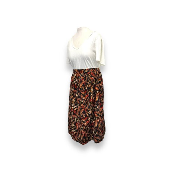 Handmade Vintage Women’s Butterfly Maxi Skirt - Picture 2 of 6
